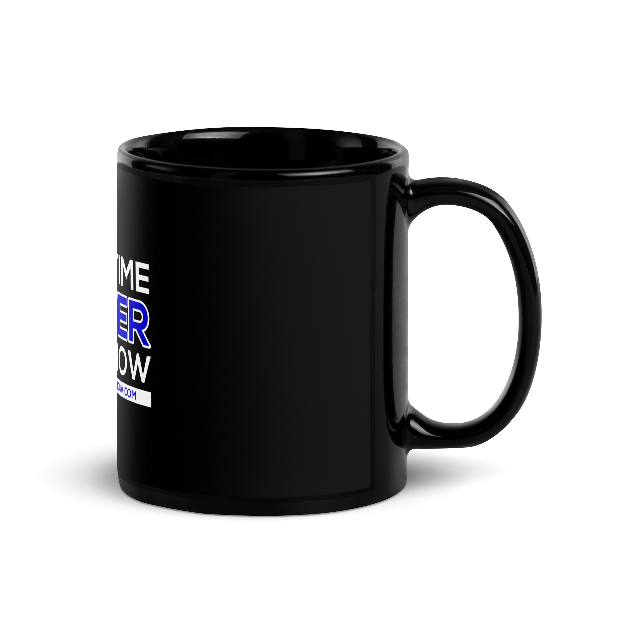 Primetime Power Show - Black Glossy Mug